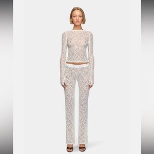 EB Denim lace pants sz Medium